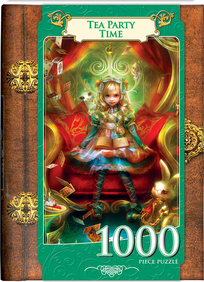 Book Box 1000 pc Jigsaw Puzzle - Tea Party Time