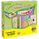 mini flower press and nature cards