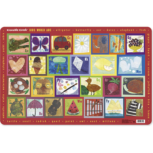 Placemat Kid's World ABC