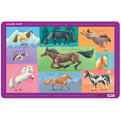Placemat Horses