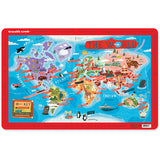 World Cities Map Placemat