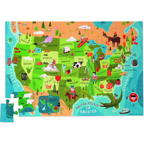 USA Floor Puzzle