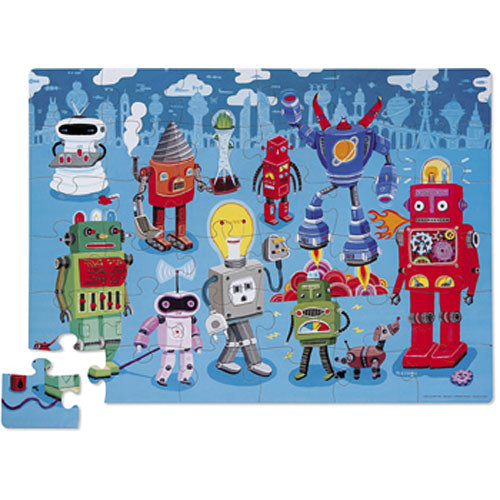 Robot Floor Puzzle