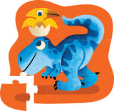 12-Piece Mini Puzzle - Dino Friends