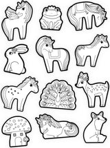 Coloring Stickers - Unicorn