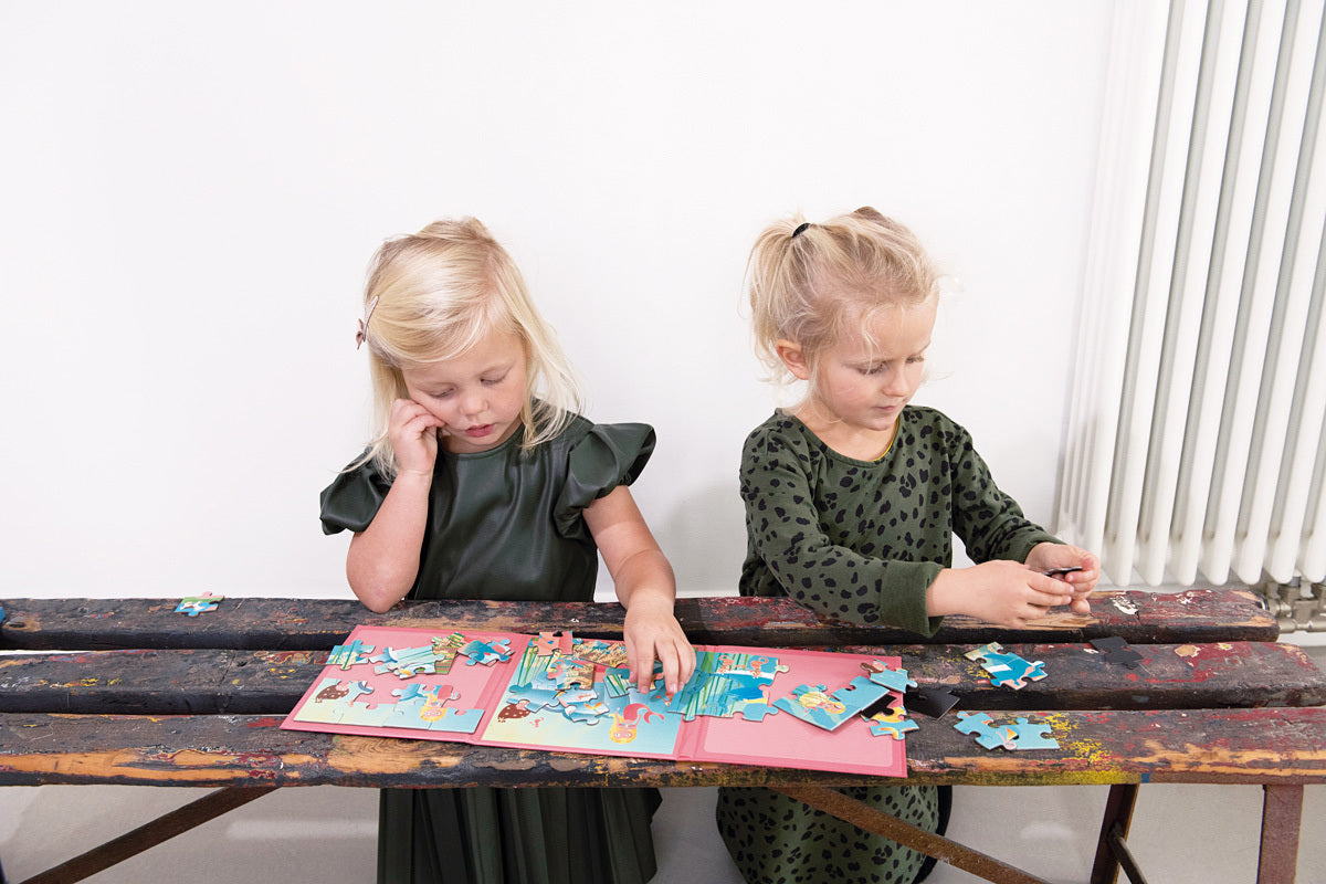 Magnetic Puzzle Book Mermaid