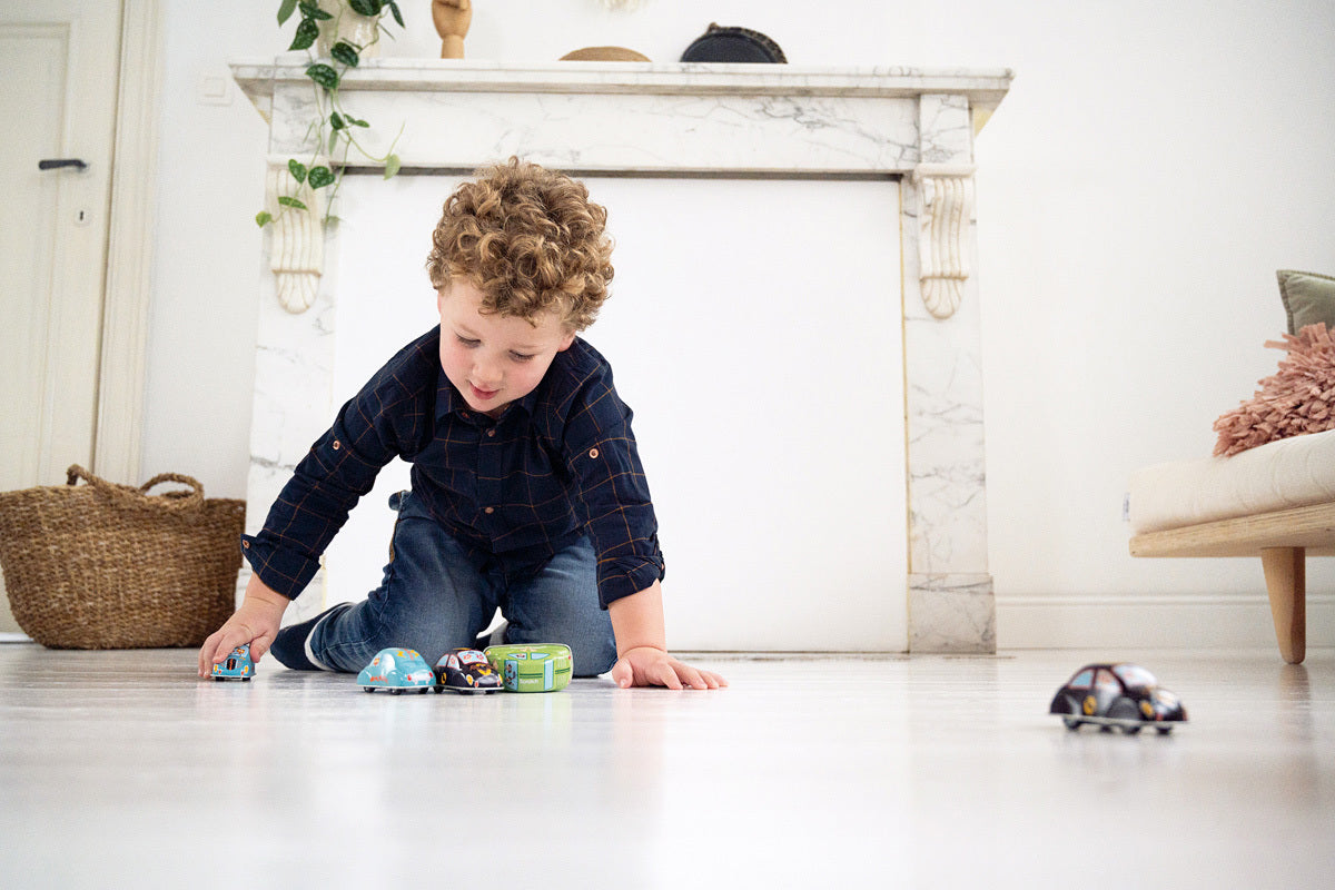 Metal Pull Back Cars Superhero