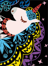 Scratch Art - 4 Magic Unicorns