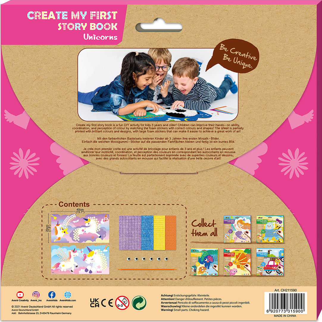 Mosaic - My First Story Book - Unicorns