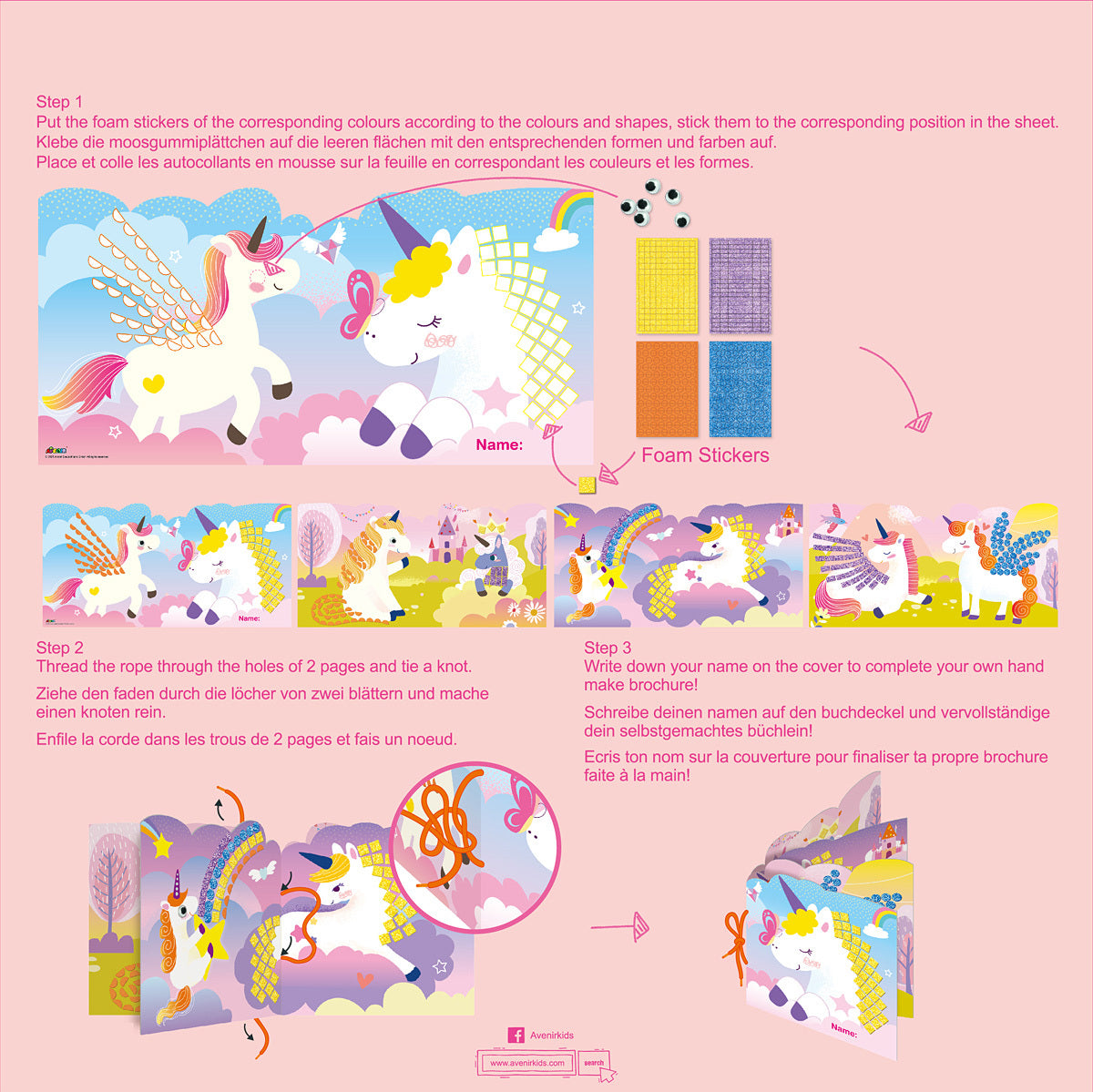 Mosaic - My First Story Book - Unicorns