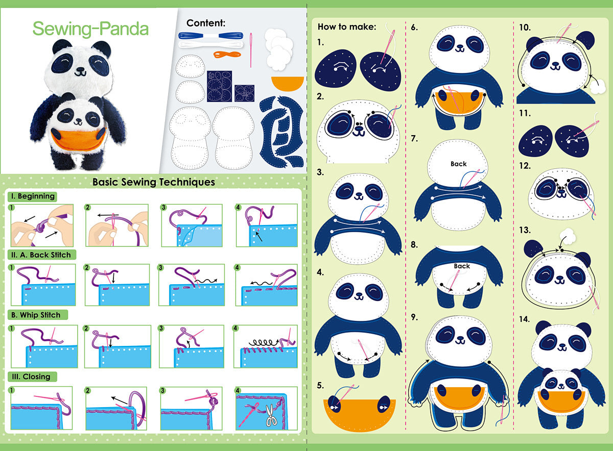 Sewing Kit - Panda
