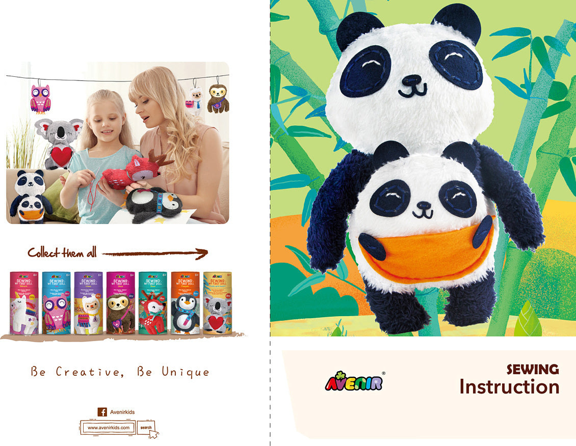 Sewing Kit - Panda