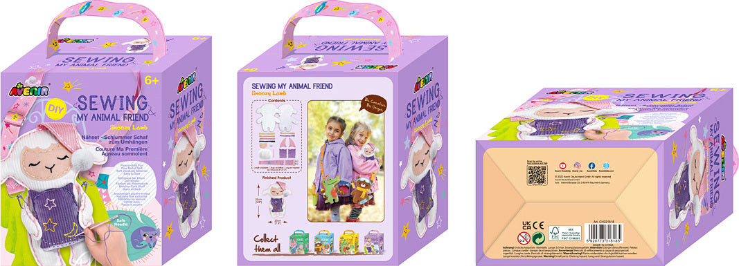 Sewing Kit - Snoozy Lamb