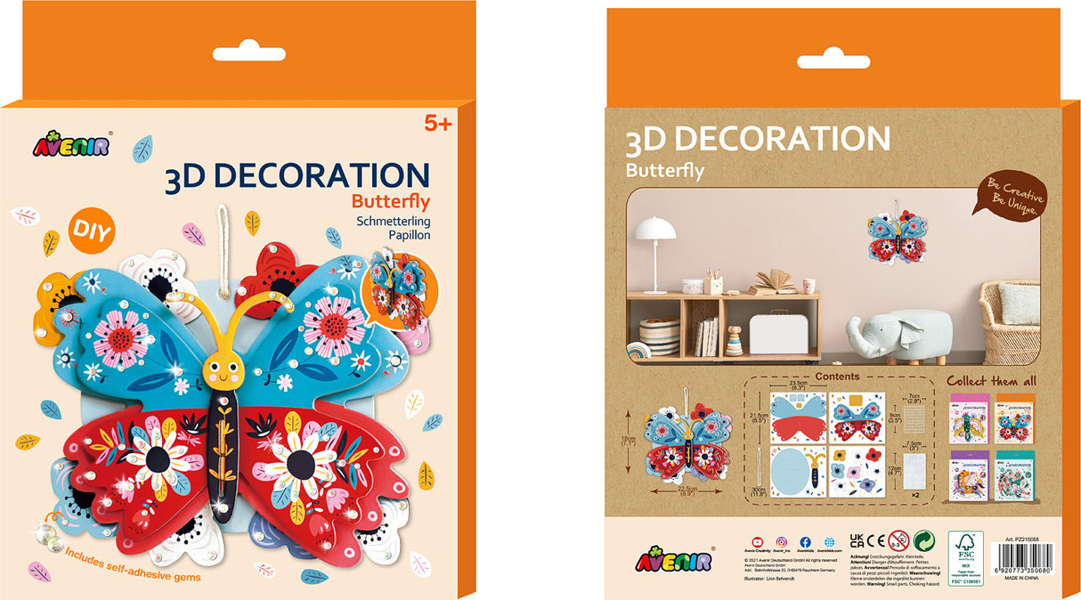 3D Decoration - Butterfly