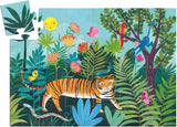 Silhouette Puzzles - The Tiger's Walk - 24pcs