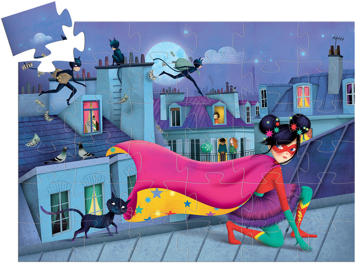 Silhouette Puzzles - Super Star - 36pcs