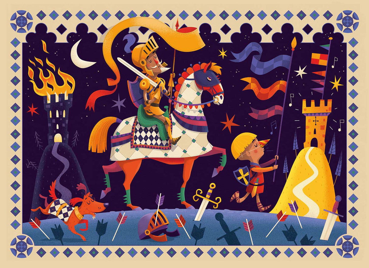 Silhouette Puzzles - Don Quixote - 36pcs