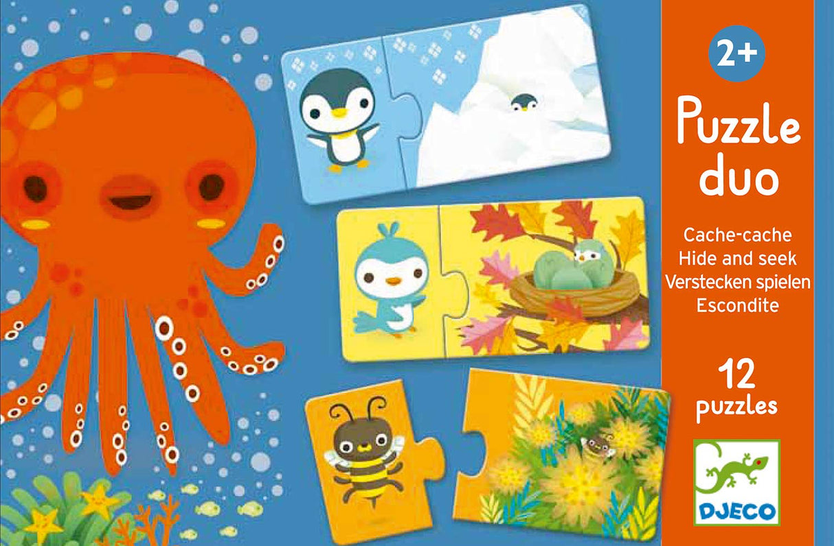 Educational Games - Duo Puzzle Hide And Seek