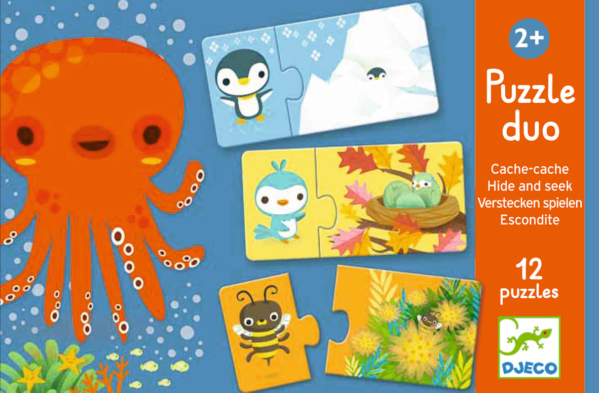 Educational Games - Duo Puzzle Hide And Seek
