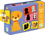 DJECO Shadows Puzzle Duo Matching Activity