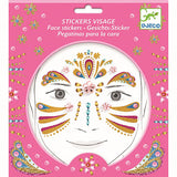 Face Stickers Gold Princess