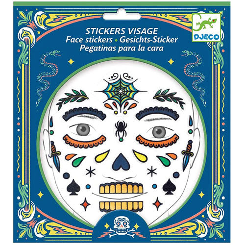 Face Stickers Skull