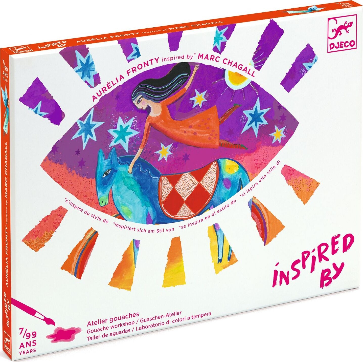 DJECO In a Dream Inspired by Marc Chagall Gouache Art Kit – Givens