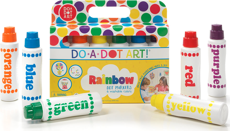 Do A Dot Art 6 Pack Rainbow