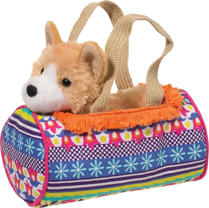 Boho Sak W/Corgi