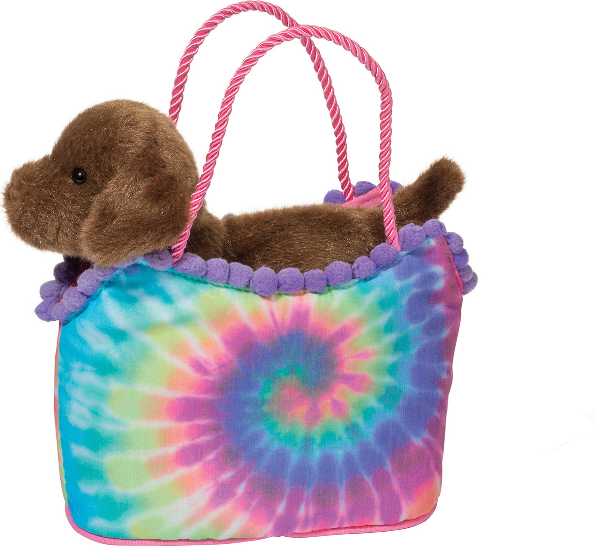 Pink Circles Horse Purse