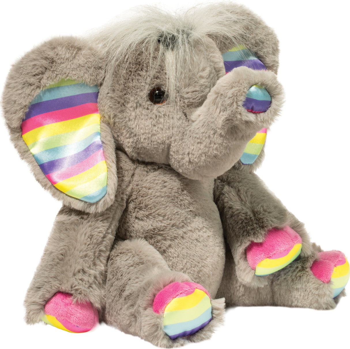 Jonathan Elephant Rainbow Fur Fuzzle