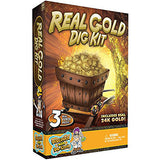 Real Gold Dig Kit - Dig Up Real Pyrite Nuggets (Vial of Real Gold Included!)
