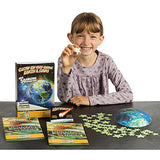 Glow in the Dark Earth and Stars Wall and Ceiling Decals