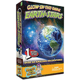 Glow in the Dark Earth and Stars Wall and Ceiling Decals