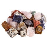 Rock Tumbler Refill - Rough Gemstones of Nine Varieties (1lb)