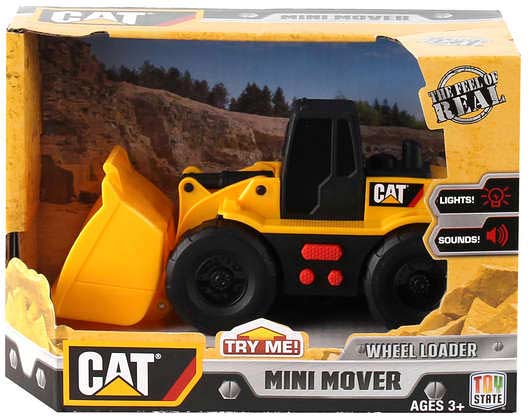 Cat Mini Mover Wheel Loader In Box W/Lights & Sound