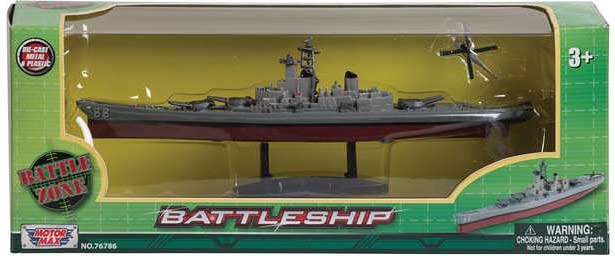 Battleship 9 inch with plane
