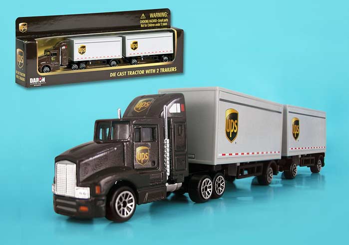 UPS Tandem Tractor Trailer