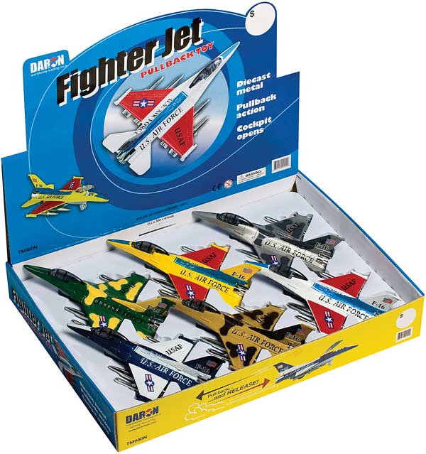 Fighter Jet Pullback Toy  (Assorted Jets)