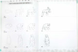 Learn to Draw Wild Animals (Art book with Stickers)