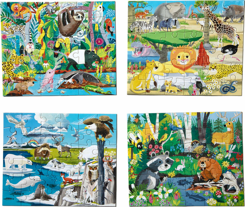 Wild Habitats (mini 36pc puzzle - assorted)