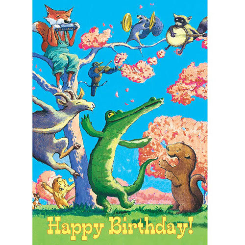 Dancing Animals and Blossoms