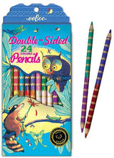 Raccoon and Owl 12 Double Sided Pencils