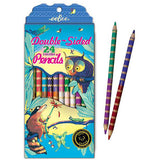 Raccoon and Owl 12 Double Sided Pencils