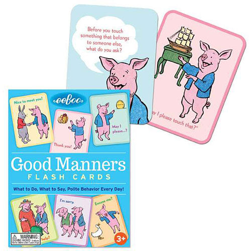 Good Manners Flash Cards (2ED)