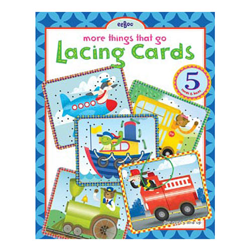 More Things That Go Lacing Cards