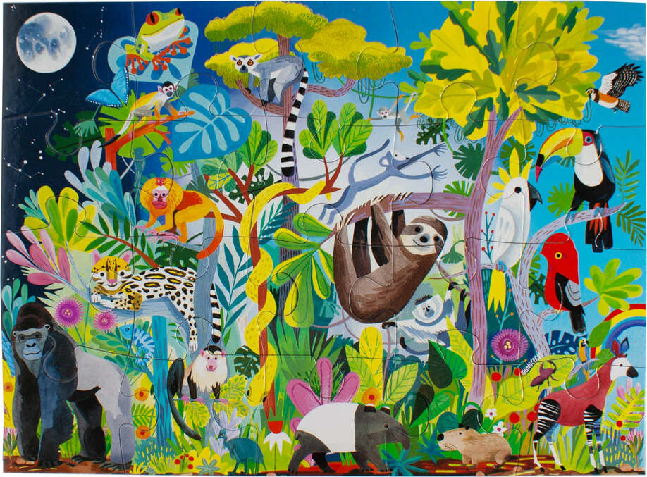 Rainforest Life 20 Piece Puzzle