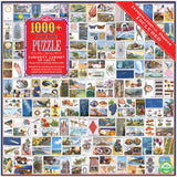 Curiosity Cabinet of Facts 1000 Piece Puzzle