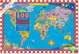 World Map 100 pc Puzzle E