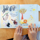 Wonderful Animals (shiny sticker book)